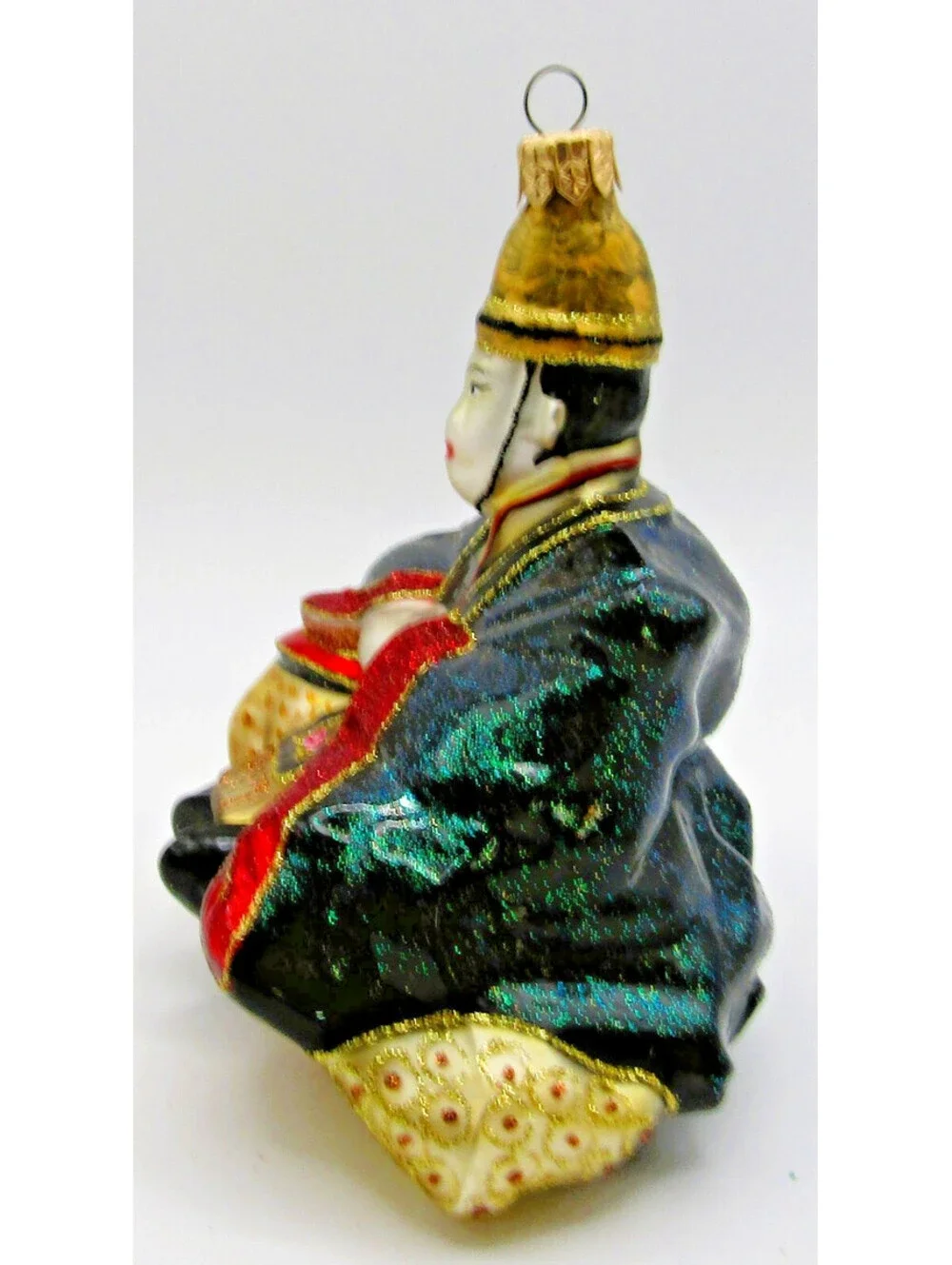 Thomas Glenn Holidays Seated Japanese Emperor Ornament with Tags from Barney's